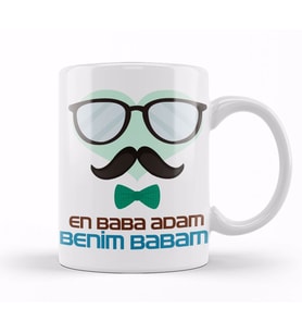 Babalar Günü Babaya Hediye 0021 Kupa Bardak Porselen