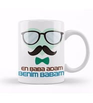 Babalar Günü Babaya Hediye 0021 Kupa Bardak Porselen