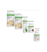1 aylık set 2 VANILYALI SHAKE ALOE ÇAY THERMO