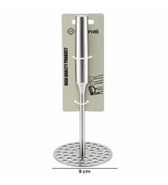 YUVARLAK ÇAP : 8CM METAL SAPLI = 11.5CM METAL PATATES EZİCİ TOPLAM UZUNLUK : 26.5CM (5343)