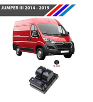 Jumper 3 Cam Açma Kumanda Düğmesi Sol Taraf 8 Pin 2014 - 2019