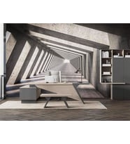 3 Boyutlu Derinlik Tünel Duvar Kağıdı 3D Duvar Kağıdı