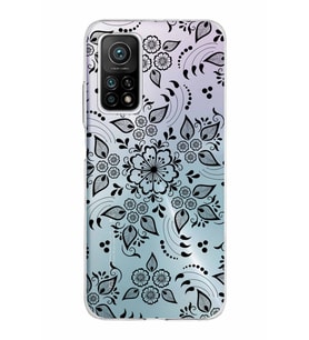 Xiaomi Mi 10 T Pro Uyumlu Kapak Nostalji Desen Tasarımlı Şeffaf Silikon Kılıf
