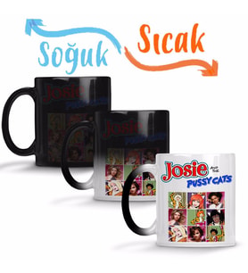 Josie And The Pussycats Sihirli Kupa Bardak Porselen