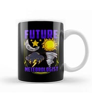 Cute & Funny Future Meteorologist Tornado Kupa Bardak Porselen