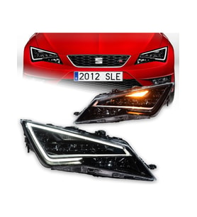 Seat Leon 2013-2020 Halojen Uyumlu Ledli Ön Far