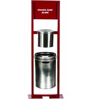 Sigara Alanı Çöp Kovası