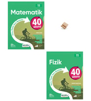 Okyanus 11. Sınıf 40 Seans Matematik ve Fizik + Telefon Standı
