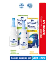 Stop&Protect Alerji Burun Spreyi 20ml+Sterimar Stop&Protect Tahriş ve Kuruluk Burun Spreyi 20ml