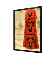 Osmanlı Kaftan Çerçeveli Mdf Tablo
