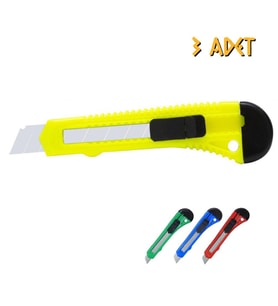 Kupa Tyson Plastik Maket Bıçağı Falçata - 3 Adet (Çok Renkli)