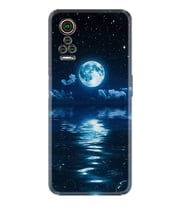 General Mobile GM 21 Pro GM 22 Pro Plus Kılıf Desemli Silikon Night Moon 1133