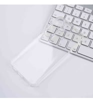 Fuchsia Samsung Galaxy S25 ile Uyumlu Şeffaf Silikon Kapak