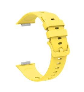 Microsonic Huawei Watch Fit 2 Kordon, Silicone Sport Band Sarı