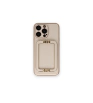 iPhone 14 Pro Kılıf Coco Elit Kapak - Gold