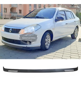 Renault Symbol 2008-2012 Thalia Uyumlu Üniversal V2 Laguna Lip Esnek Ön Lip Tampon Altı Karlık Ön Ek