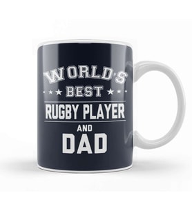 Fathers Day World's Best Singer And Dad Tasse Kupa Bardak Porselen