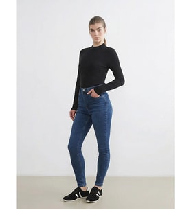 LCW Modest İndigo Mercury Skinny Fit Kadın Jean Pantolon