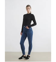 LCW Modest İndigo Mercury Skinny Fit Kadın Jean Pantolon