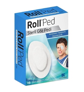 Roll Ped Steril Göz Pedi 5 Adet