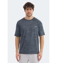 Slazenger REDVALE Erkek Koyu Gri Tişört