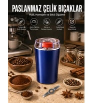Otomatik Kahve ve Baharat Öğütücü Kolay Ve Taşınabilir