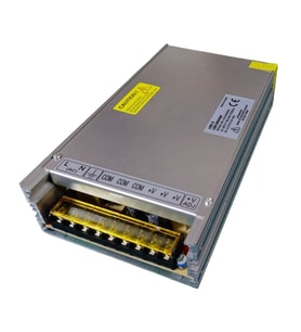 LEDX 5V 80A Metal Kasa Güç Kaynağı  400W Anahtarlamalı Adaptör (Gri)