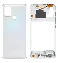 Samsung Galaxy A21S - SM-A217F FULL Kasa Arka Kapak Takım BEYAZ