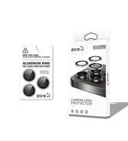 Apple iPhone 16 Pro Zore CL-12 Premium Safir Parmak İzi Bırakmayan Anti-Reflective Kamera Lens Koruy