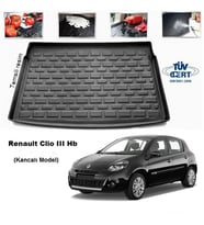 Renault Clio 3 Bagaj Havuzu Paspası 2005-2011