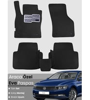 Volkswagen Passat B8 (2015-2019) Uyumlu EVA Paspas Tam Set–Araca Özel,Su Geçirmez,Hızlı Montaj