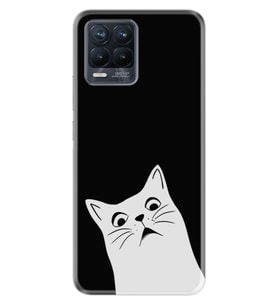 8 8 Pro Kılıf Desenli Silikon Platinium Series Şaşkın Kedi 1900