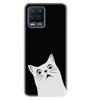 8 8 Pro Kılıf Desenli Silikon Platinium Series Şaşkın Kedi 1900