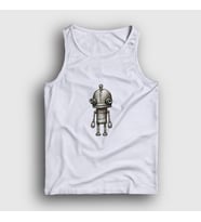 Presmono Unisex Beyaz Josef Oyun Machinarium Atlet 509832tt (Beyaz)