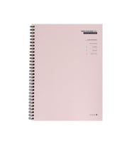 Morning Glory 4000 Theme Çizgili Defter 26x19 cm Pembe 11210-87331