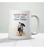 Canım Babam Baskılı Babalar Günü Kupa Bardak Kahve Kupa Bardak-3
