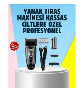 Mey İthalat® Çift Başlıklı Taşınabilir Tıraş Cihazı