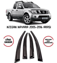 Balp Nissan Navara 2005-2016 Cam Rüzgarlığı 4lü