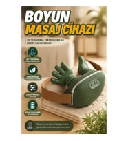 3D Yoğurma Boyun Masaj Cihazı Ergonomik Tasarım Derin Kas Rahatlatıcı