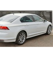Vw Passat B8 R Line Marşpiyel Seti Mat Siyah Plastik 2015 2016 2017 2018 2019