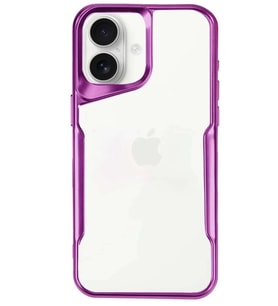 iPhone 16 Plus Kılıf Boyi Silikon Kapak - Pembe