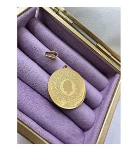 Gökdeniz 925 Gold Kadın Hediyelik Çelik Kolye ve Bileklik Ucu 