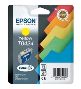 Tonersepeti Epson T0424-C13T04244020 Sarı Orjinal Kartuş