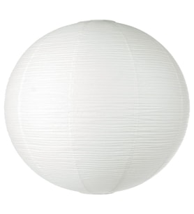 Sarkıt Lamba Abajur Başlığı, Beyaz, 70 cm, El Yapımı