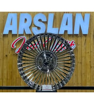 5 112 20 8.5-9.5 ET45 CH66.6 ÖN-ARKA CHROME ESCOBAR JANT MODELİ (CivalıKapak) (4Ad)
