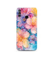 Huawei P30 Lite Uyumlu Baskılı Yumuşak Silikon Şeffaf Telefon Kılıfı