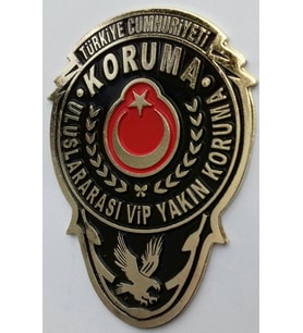 YAKIN KORUMA-CÜZDAN ROZETİ (METAL) SATINAL-SADECE,YAKIN KORUMA KIMLIK KARTLI PERSONELE SATILIR.-SIVILE SATILMAZ