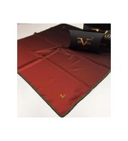 Degrade Desen Black Seri Twill Eşarp Eşarp Askısı ile Birlikte 90x90 cm Bordo Si