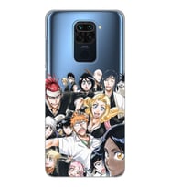 Xiaomi Redmi NOTE 9 Uyumlu Bleach Tasarımlı Şeffaf Telefon Kılıfı