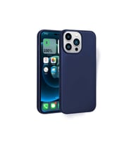 Apple iPhone 14 Pro Max Uyumlu Kılıf Zore Premier Silikon Kapak (Lacivert)